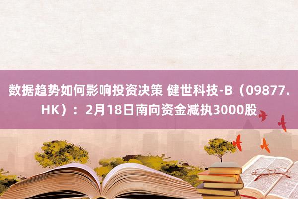 数据趋势如何影响投资决策 健世科技-B（09877.HK）：2月18日南向资金减执3000股